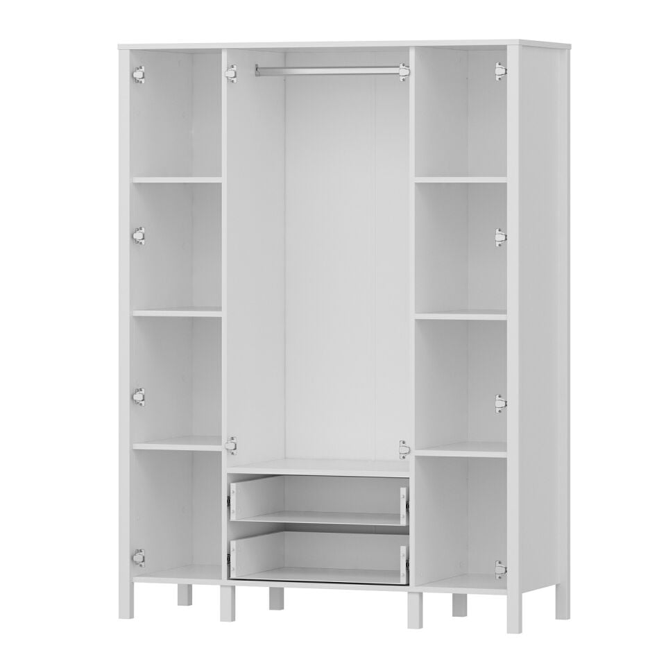 İnci 4K Profil Ayaklı 2 Ayna Dolap-Byz