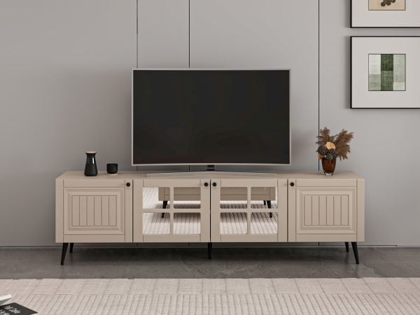 İlkbahar Tv Ünitesi Aynalı Kapak