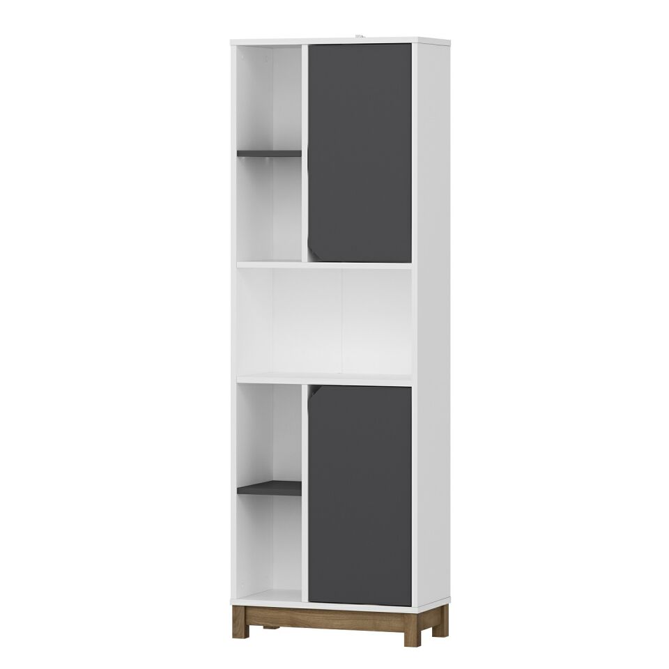 Venaro Büyük Kitaplık-Beyaz-Rahle-Buz Gri
