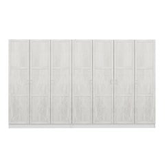 Minar Kale Country 7 Kapak 4 Çekmece Zincir Dolap - Beyaz