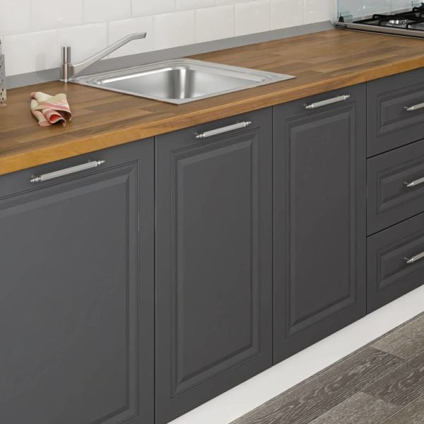 Minar 270 Cm Mbr C+Alm. Cam Mutfak Dolabı Byz Ant 270-Mcacba2