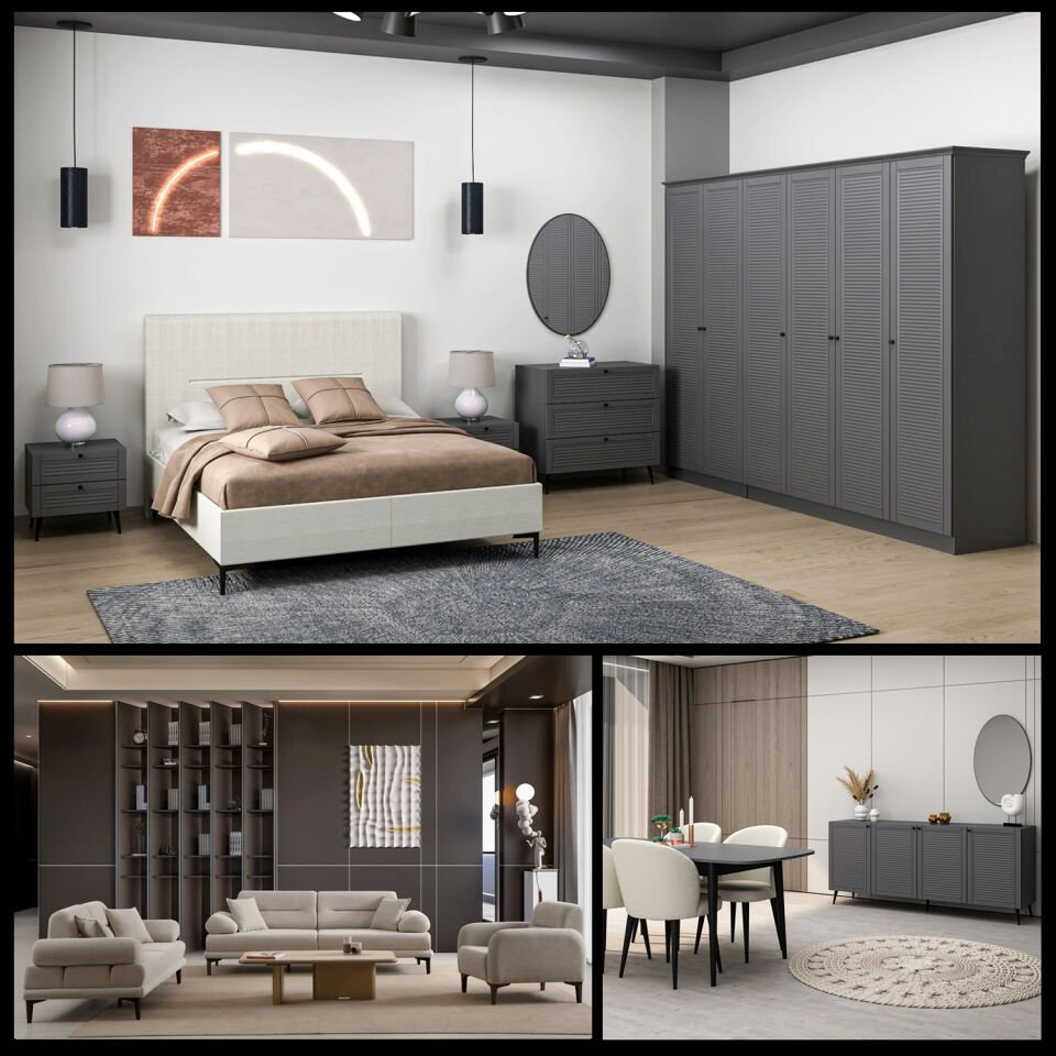 Pandora Düğün Paketi - Antrasit