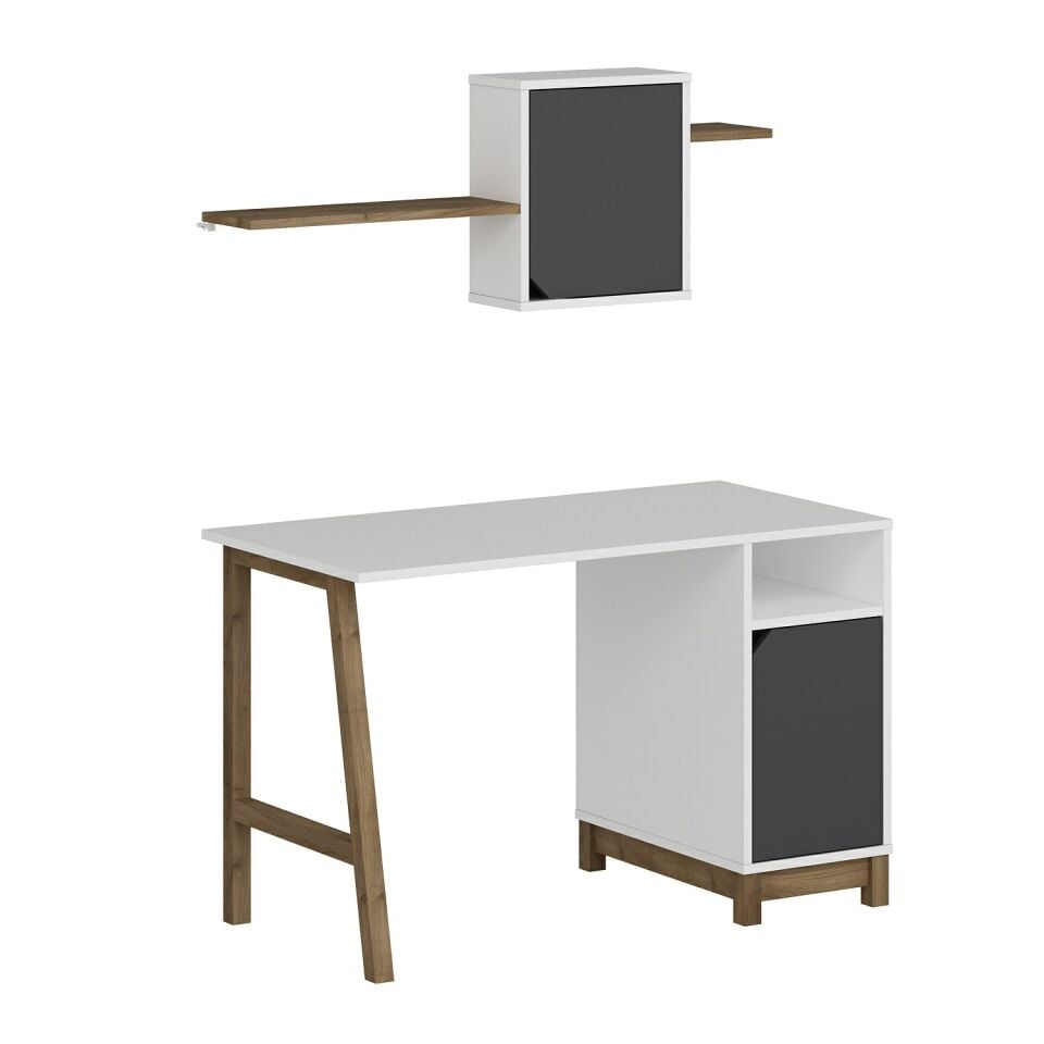 Venaro Set 1 (Masa+Büyük Kitaplık)