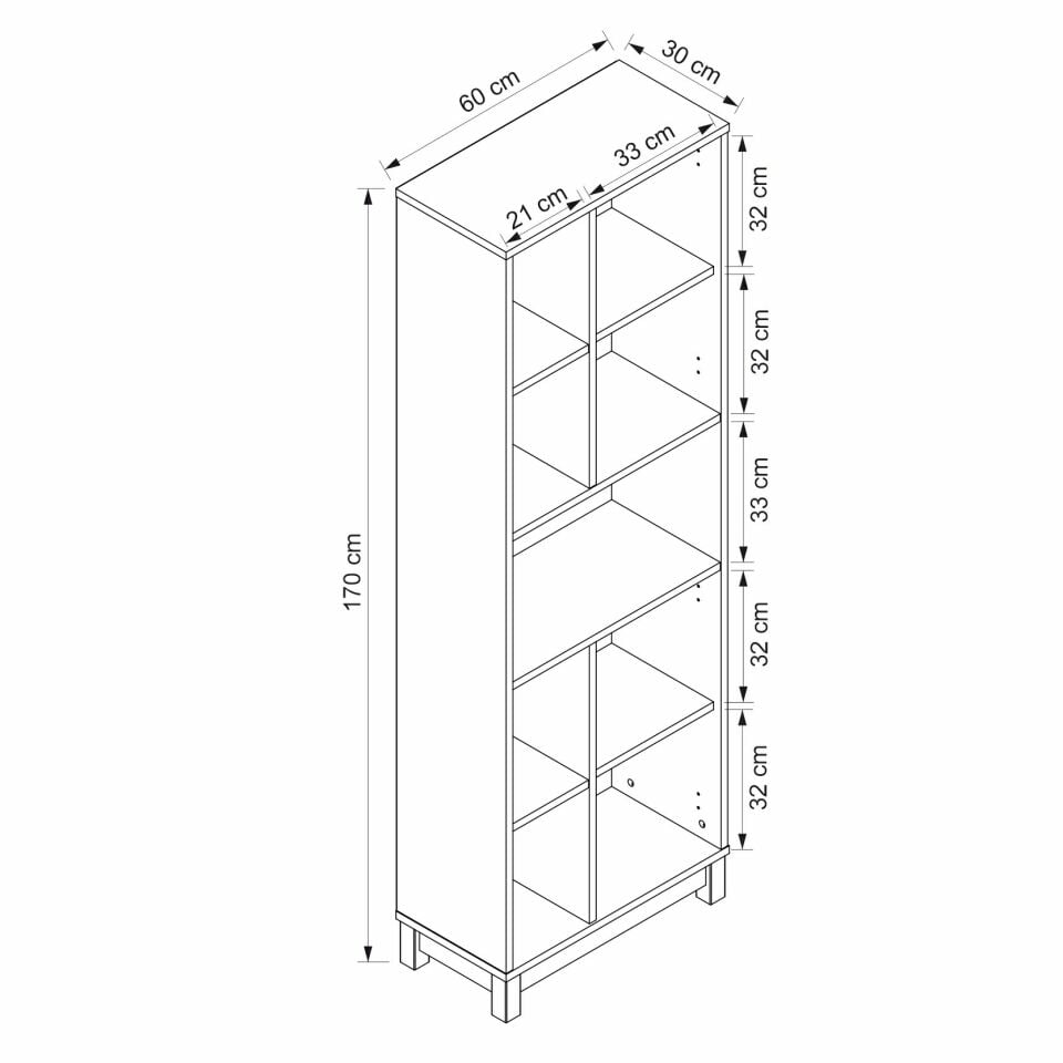 Venaro Set 1 (Masa+Büyük Kitaplık)