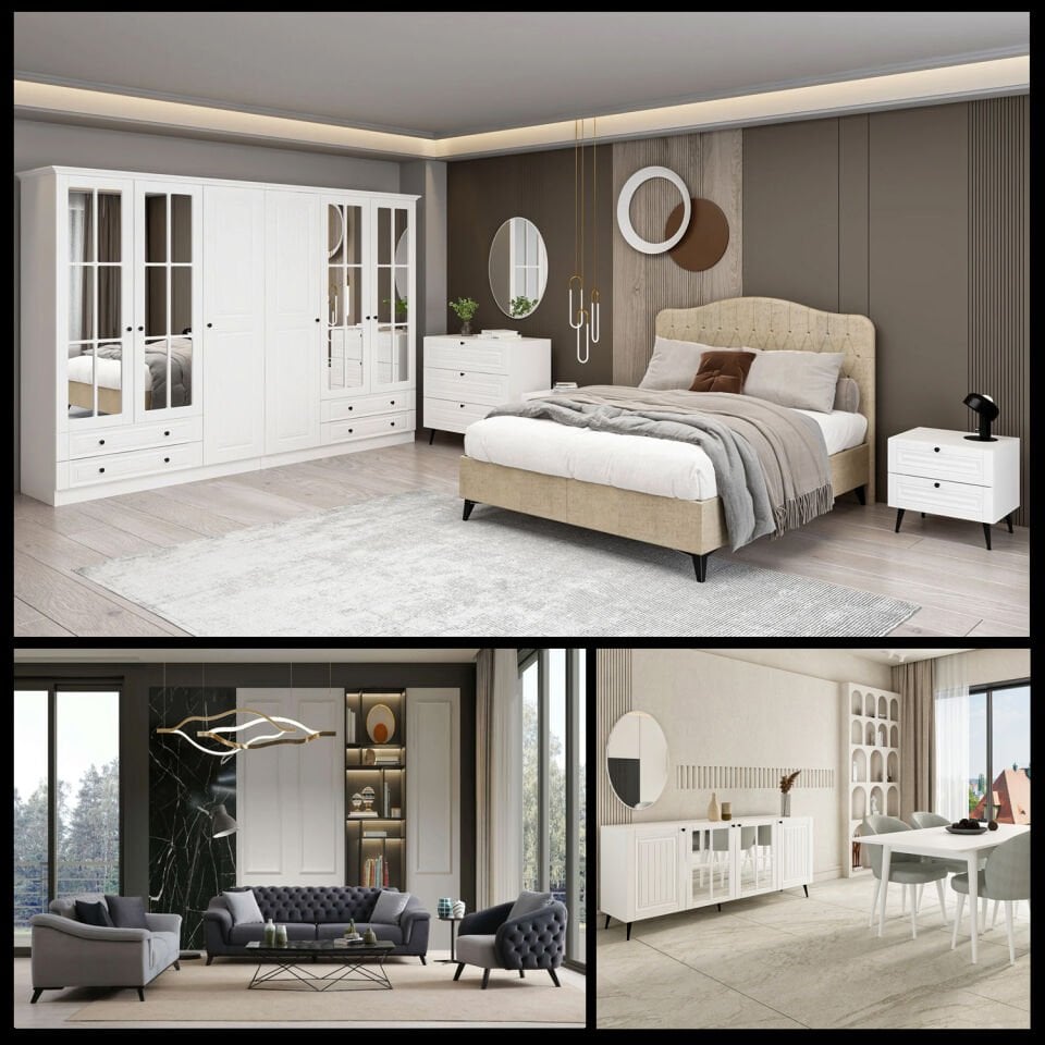 İlkbahar Düğün Paketi - Beyaz