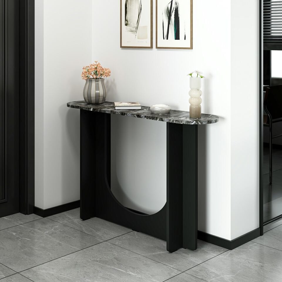 Nera Dresuar-P.Royal Mermer-Mat Siyah