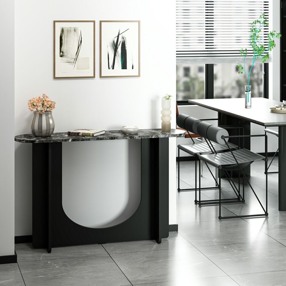 Nera Dresuar-P.Royal Mermer-Mat Siyah