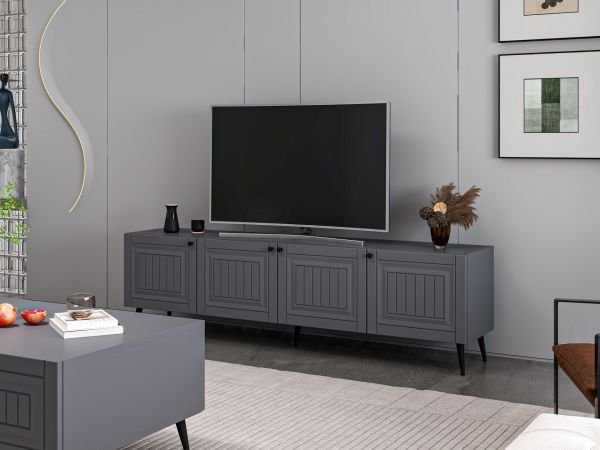 İlkbahar Tv Ünitesi Antrasit/Antrasit