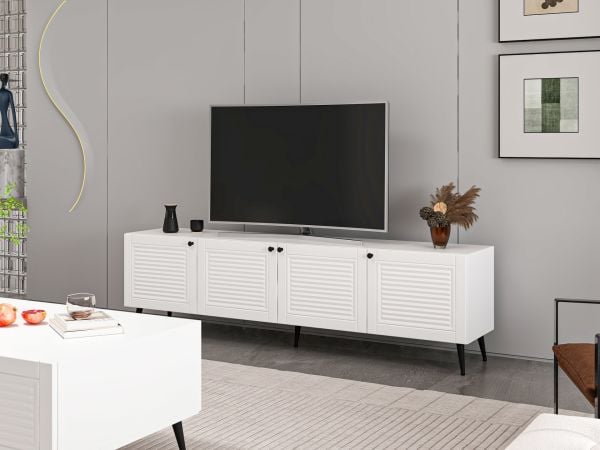 Pandora Tv Ünitesi Beyaz/Beyaz