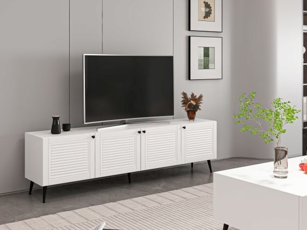 Pandora Tv Ünitesi Beyaz/Beyaz
