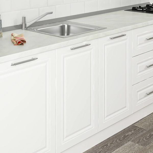 Minar 270 Cm Mbr C + Alm. Füme Cam Mutfak Dolabı Byz 270-Mcacb3