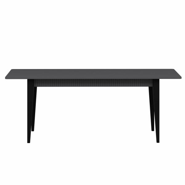 Minar Kale Plus Açılır Yemek Masası Antrasit/Antrasit