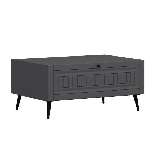 Minar Kale İlkbahar Set1 Tv + Orta Sehpa + Aynalı Konsol Antrasit