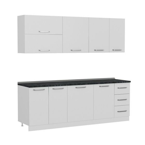 Minar 230 Cm Mutfak Dolabı Beyaz 230-B2