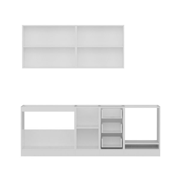 Minar 230 Cm Mutfak Dolabı Beyaz 230-B3