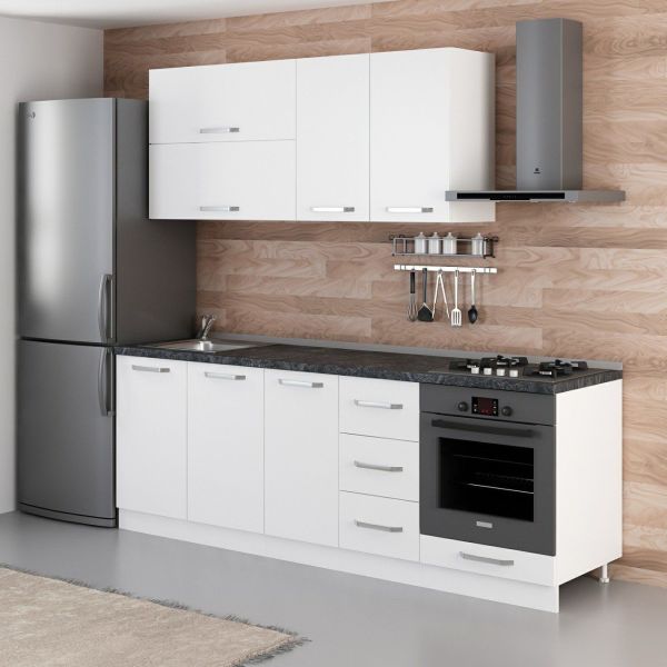 Minar 230 Cm Mutfak Dolabı Beyaz 230-B3