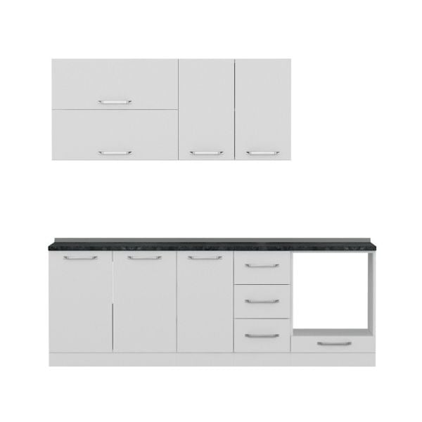 Minar 230 Cm Mutfak Dolabı Beyaz 230-B3