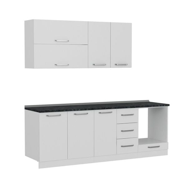 Minar 230 Cm Mutfak Dolabı Beyaz 230-B3