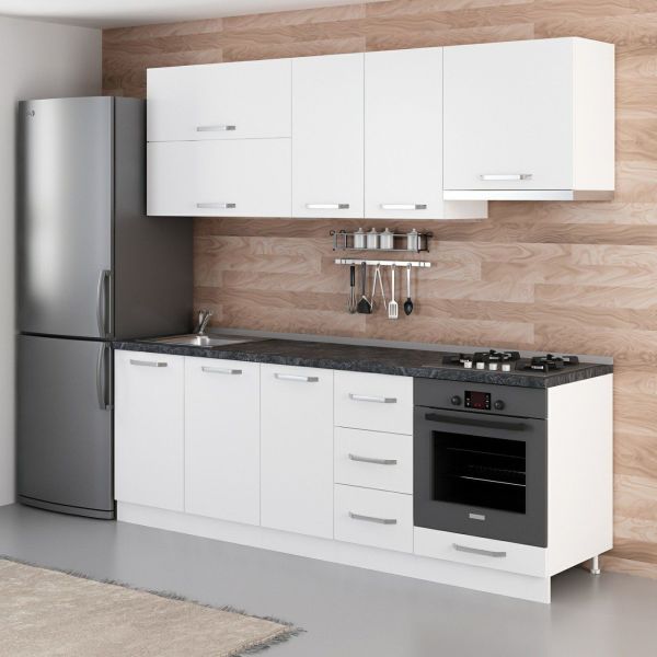 Minar 230 Cm Mutfak Dolabı Beyaz 230-B5