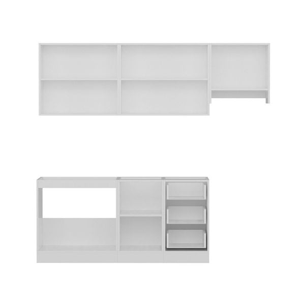 Minar 230 Cm Mutfak Dolabı Beyaz 230-B7