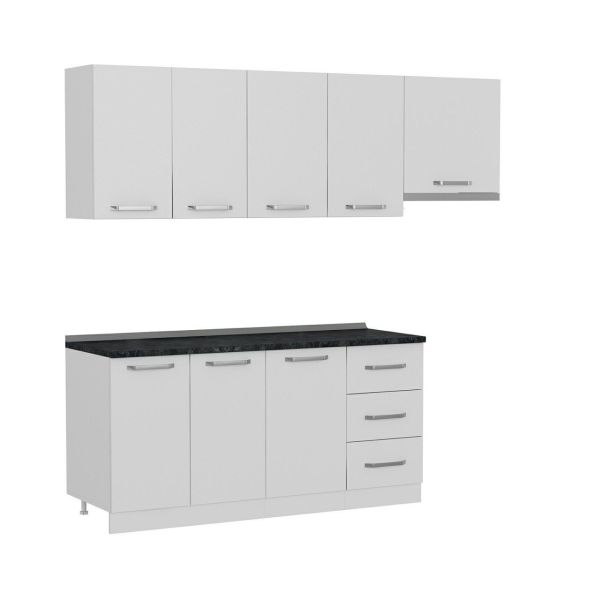 Minar 230 Cm Mutfak Dolabı Beyaz 230-B7