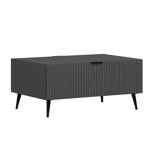 Minar Kale Plus Set2 Tv + Orta Sehpa + Aynalı Konsol Antrasit