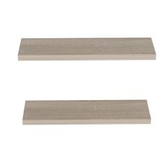 Minar Gizli Tutuculu 2'li Duvar Rafı 80 cm - Sonomo