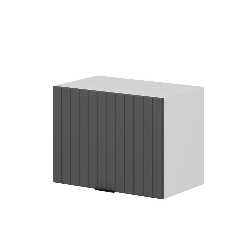 Alvinka Mutfak Modül Mbr_B Üst 1Dk 60-45-H60Cm Asp Dolap Beyaz Antrasit