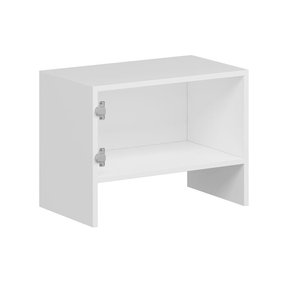 Alvinka Mutfak Modül Mbr_B Üst 1Dk 60-45-H60Cm Asp Dolap Beyaz Antrasit