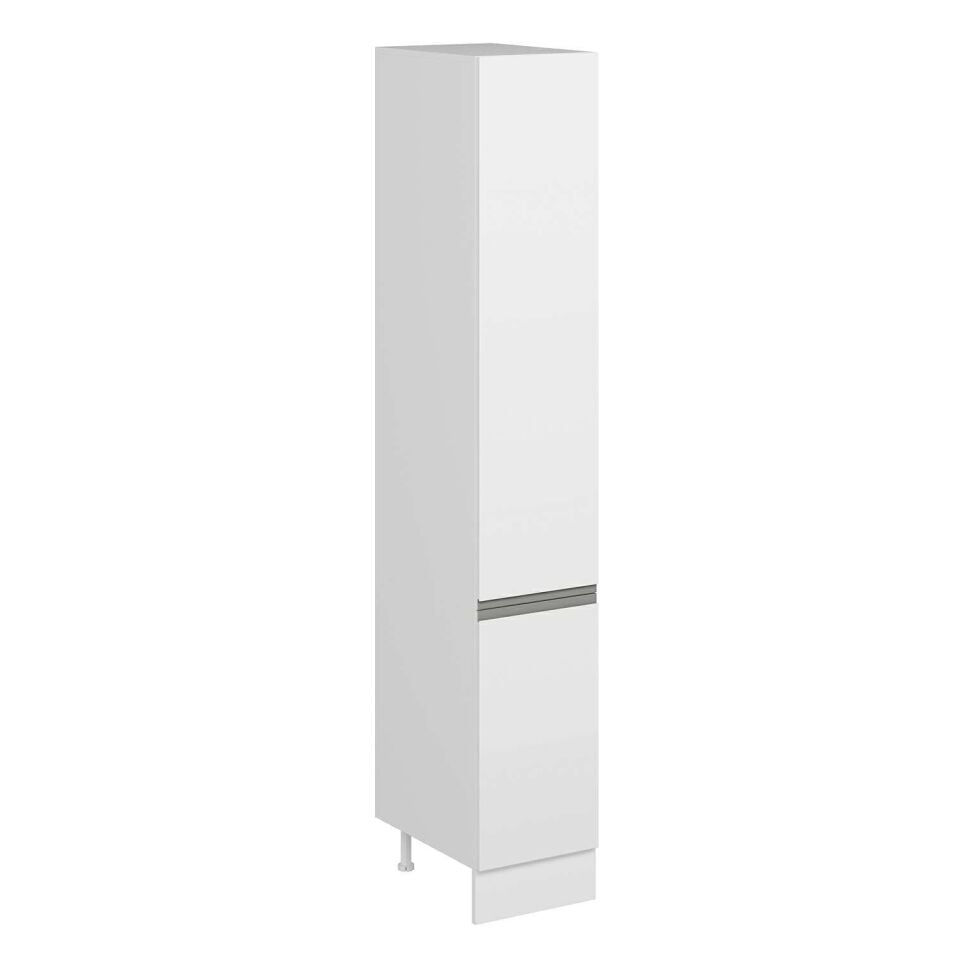 Alvinka Mutfak Modül Hg_J 40-H240Cm Boy Dolabı Beyaz Beyaz