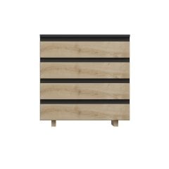 Minar Vive Şifonyer  4C-Antrasit-Safir