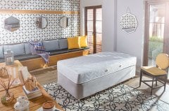 Minar Yağmur Tek Kişilik Ort Yatak 120x200