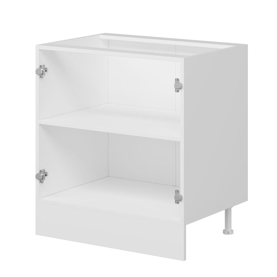 Alvinka Mutfak Modül Mbr_B Alt 2K1R 80Cm Dolap Beyaz Kumtaşı