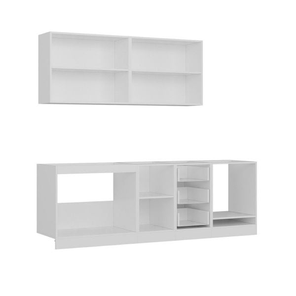 Minar 240 Cm Mutfak Dolabı Beyaz 240-B4