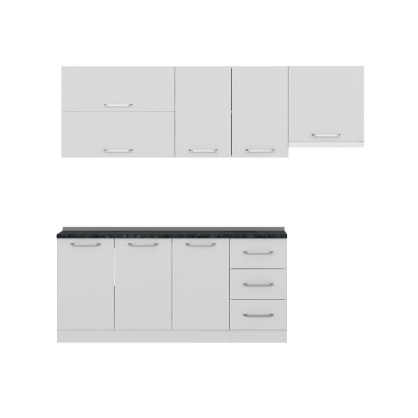 Minar 240 Cm Mutfak Dolabı Beyaz 240-B5