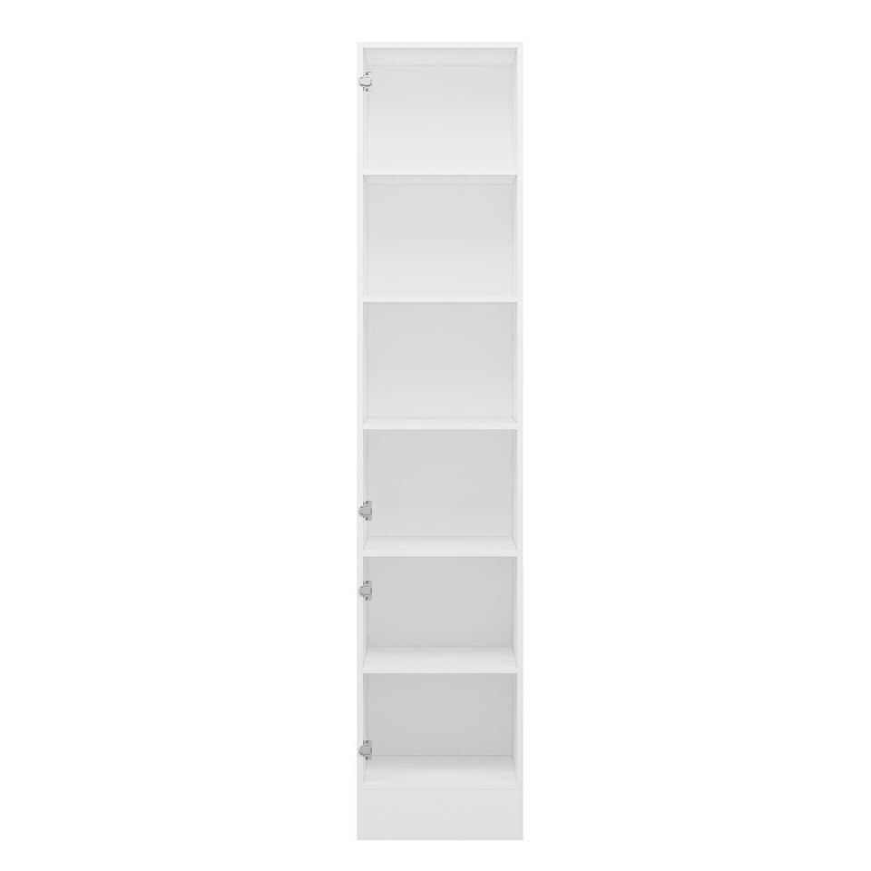 Alvinka Mutfak Modül Hg_J 50-H240Cm Boy Dolabı Beyaz Beyaz
