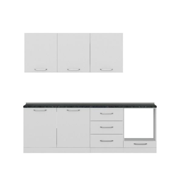 Minar 240 Cm Mutfak Dolabı Beyaz 240-B7