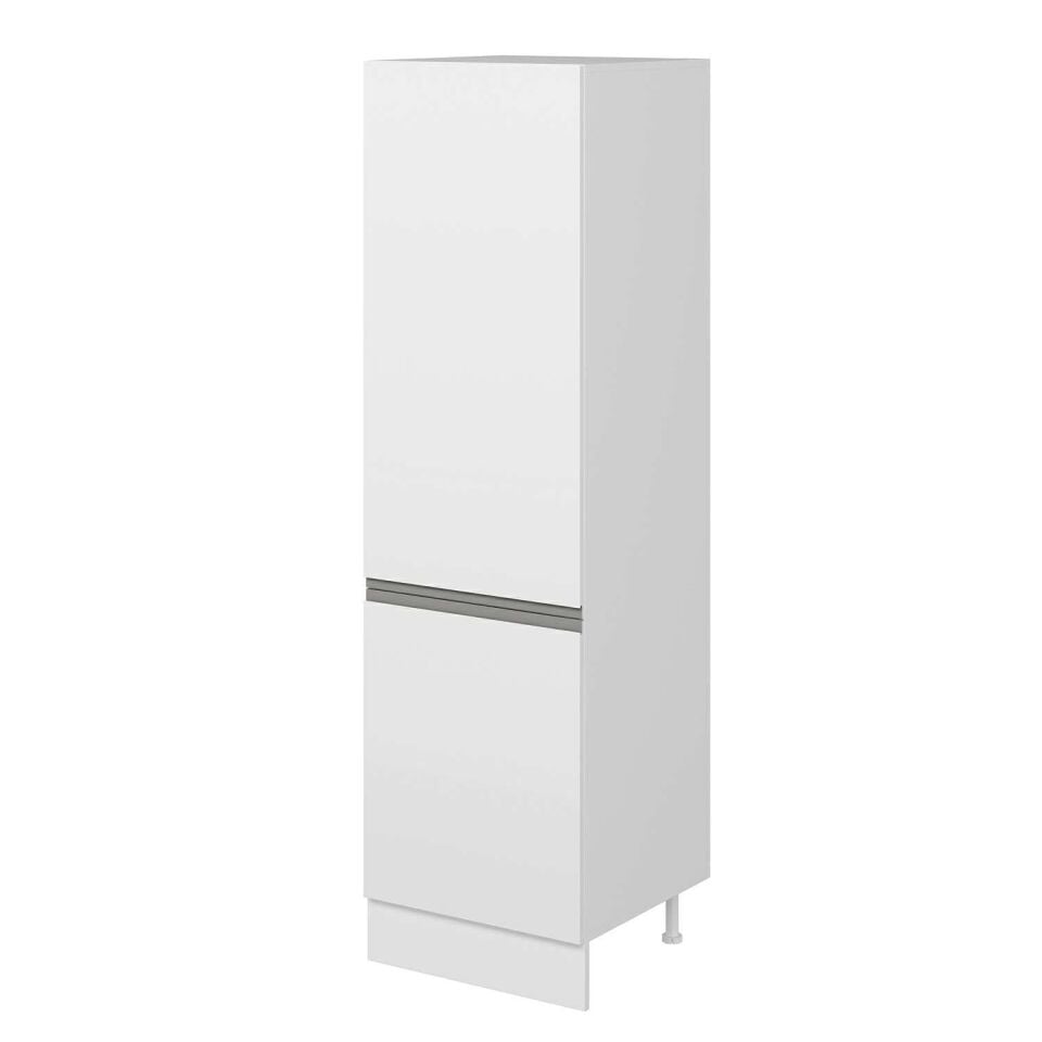 Alvinka Mutfak Modül Hg_J 60-H210Cm Boy Dolabı Beyaz Beyaz