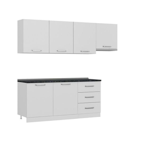 Minar 240 Cm Mutfak Dolabı Beyaz 240-B8