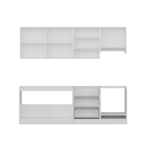 Minar 240 Cm Mutfak Dolabı Beyaz 240-B9