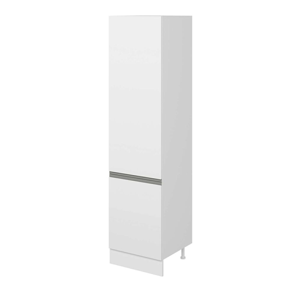 Alvinka Mutfak Modül Hg_J 60-H240Cm Boy Dolabı Beyaz Beyaz