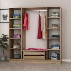 Minar Kale 4 Kapaklı 2 Ç Dolap Dore Antrasit