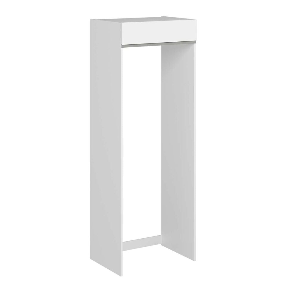 Alvinka Mutfak Modül Hg_J 80-H222Cm Buz Dolabı Beyaz Beyaz