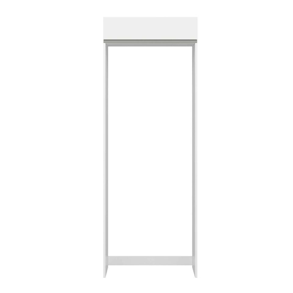 Alvinka Mutfak Modül Hg_J 80-H222Cm Buz Dolabı Beyaz Beyaz