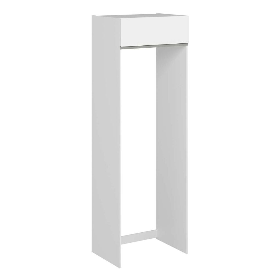 Alvinka Mutfak Modül Hg_J 80-H240Cm Buz Dolabı Beyaz Beyaz