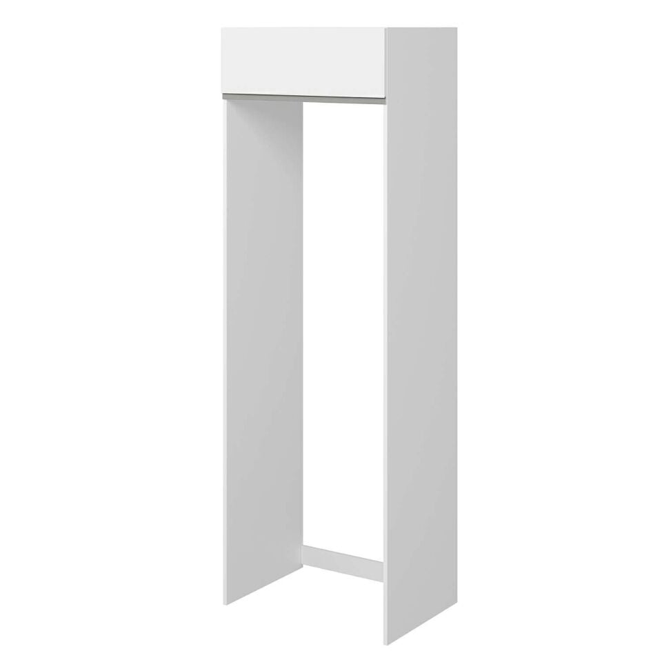 Alvinka Mutfak Modül Hg_J 80-H240Cm Buz Dolabı Beyaz Beyaz