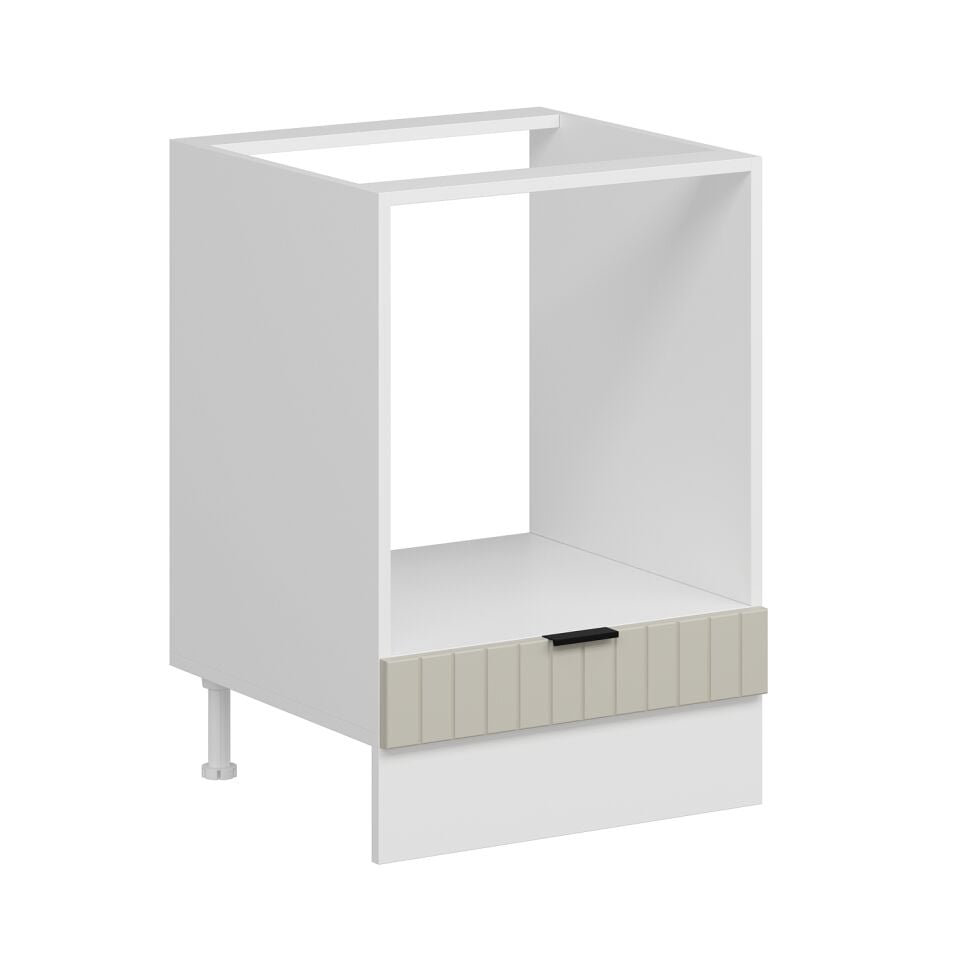 Alvinka Mutfak Modül Mbr_B Alt 1K 60Cm Ank Dolap Beyaz Kumtaşı