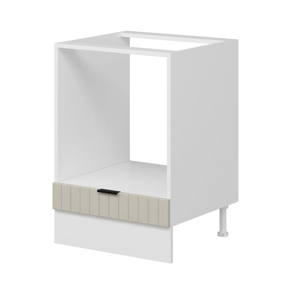 Alvinka Mutfak Modül Mbr_B Alt 1K 60Cm Ank Dolap Beyaz Kumtaşı