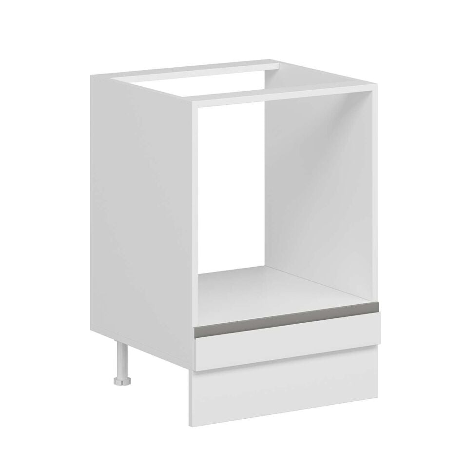 Alvinka Mutfak Modül Hg_J Alt 1K 60Cm Ank Dolap Beyaz Beyaz
