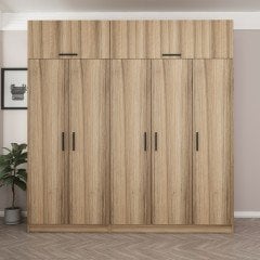 Minar Kale 5 Kapaklı 2 Ç Dolap Ve Yüklük Dore